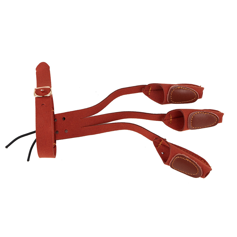 WAREBEST Archery Brown Finger Tab