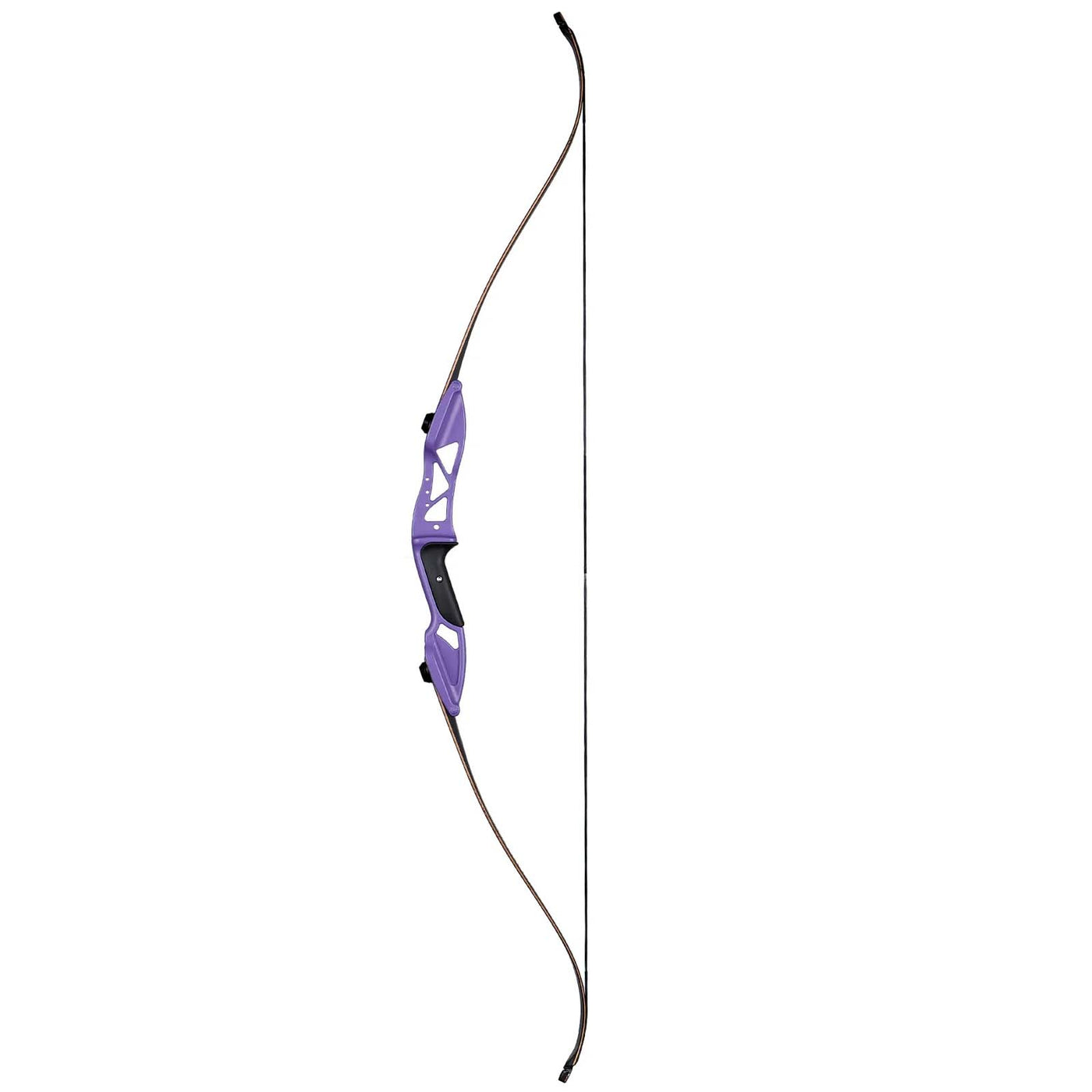 56" TopArchery Purple Competition Takedown Right Handed Archery Bow 18/24/30/40/50lbs with Arrow Rest and Sight