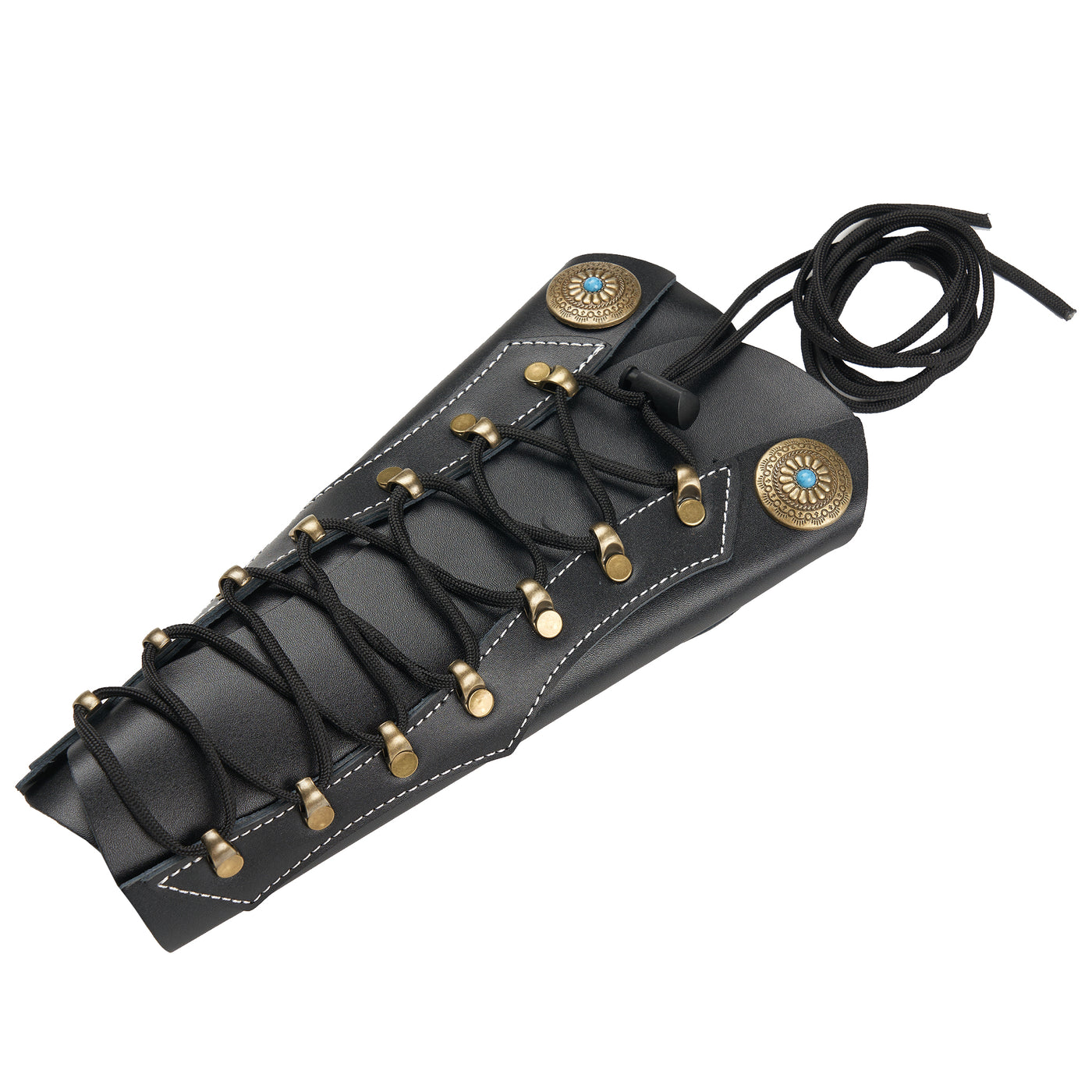 Traditional Armguard with Adjustable Straps