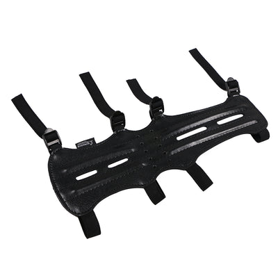 4-strap Leather Armguard