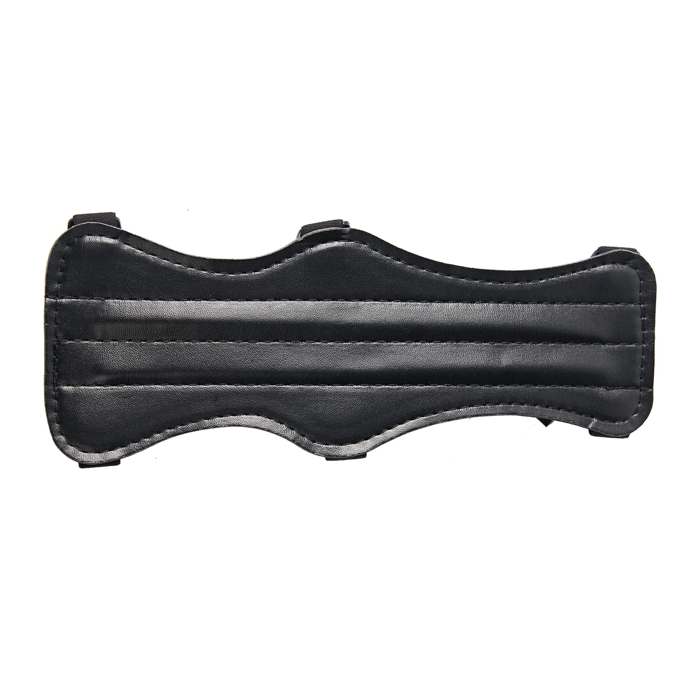 Black 3-strap Armguard with Vent Holes