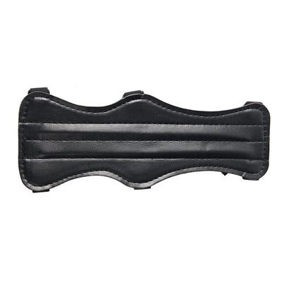 Black 3-strap Armguard with Vent Holes