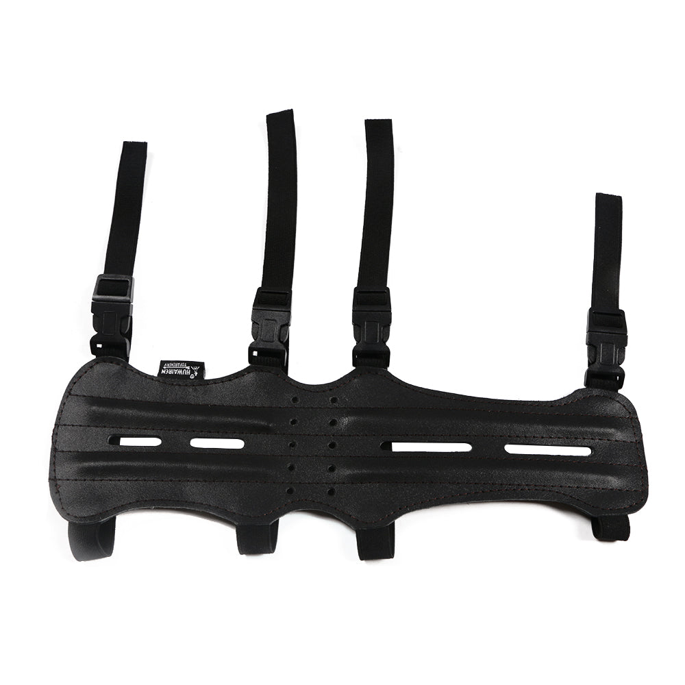 4-strap Leather Armguard