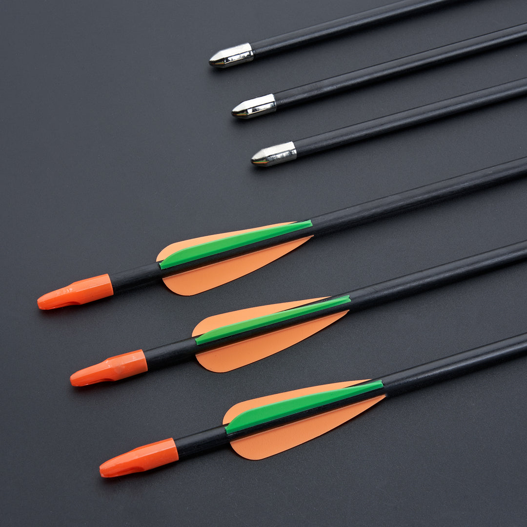 100PK 5 Inch Plastic Arrow Vane TPU Fletchings For DIY Arrow