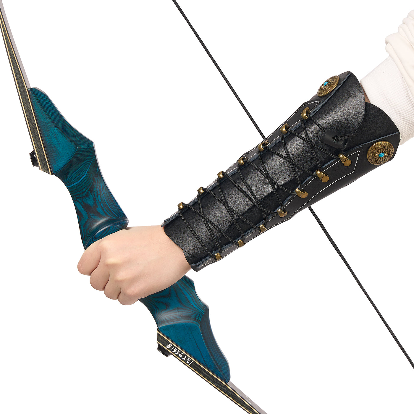 Traditional Armguard with Adjustable Straps