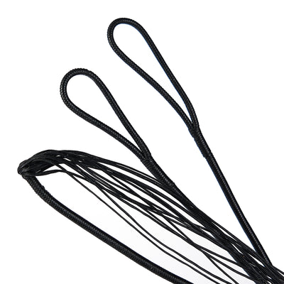 WAREBEST Dacron 16-strand Black Archery Bow String