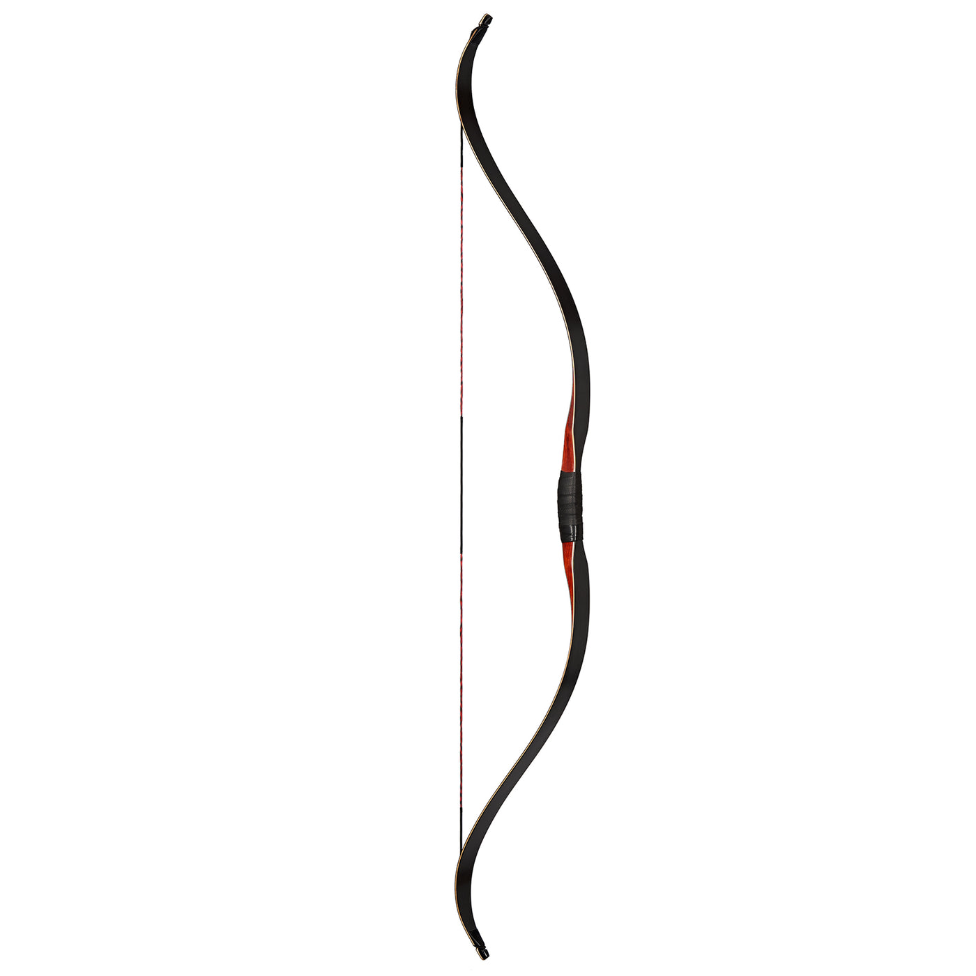 Rosewood 55" Laminated Traditional Archery Bow For Target Hunting 20/25/30/35/40/45/50lbs