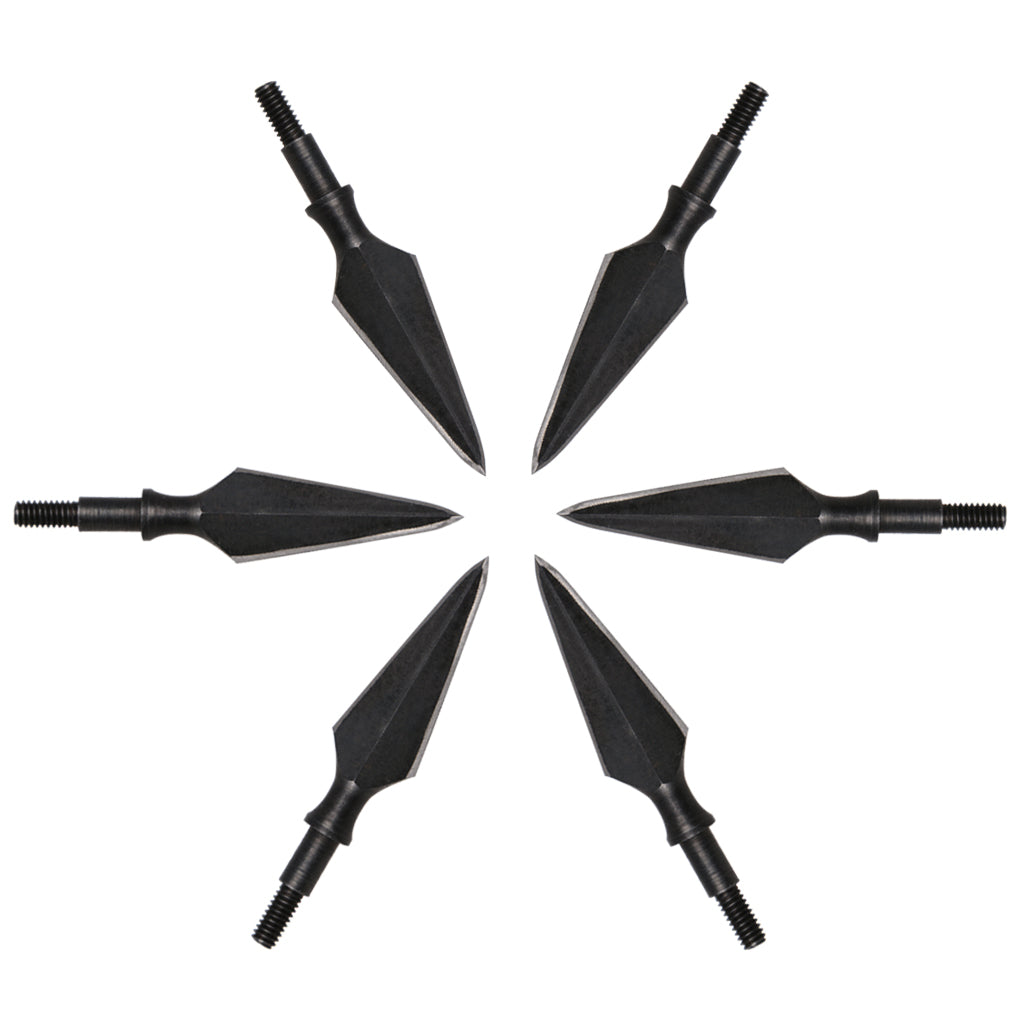 6x Bodkin Screw-In Tapered Arrowheads