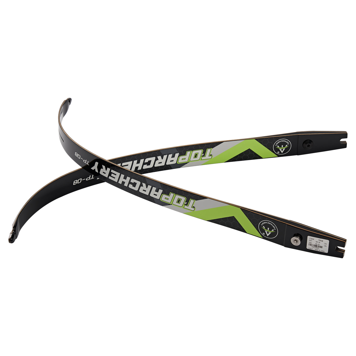 52" 62" 68" Archery Carbon ILF Recurve Bow Limbs 18-38lbs Compatible for ILF Riser Competition Hunting Shooting Training