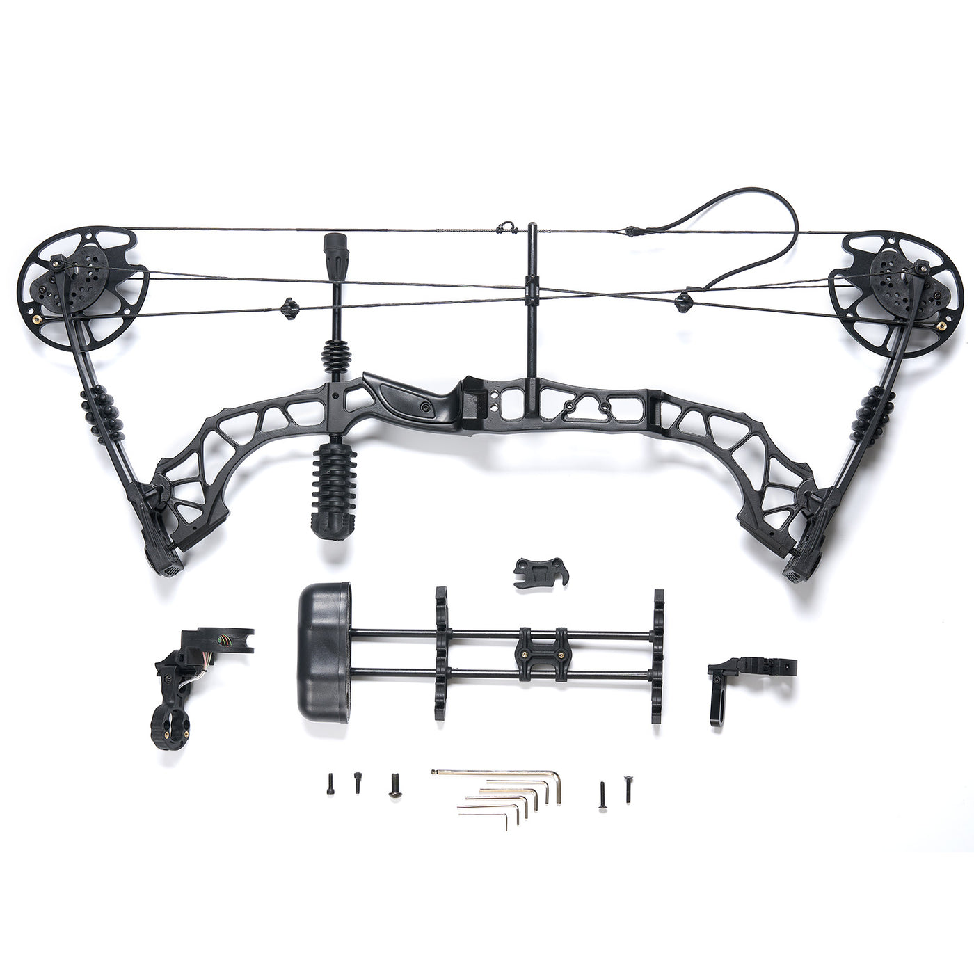 Archery 30-70lbs 30" Compound Bow RH For Adults Hunting Target Practice