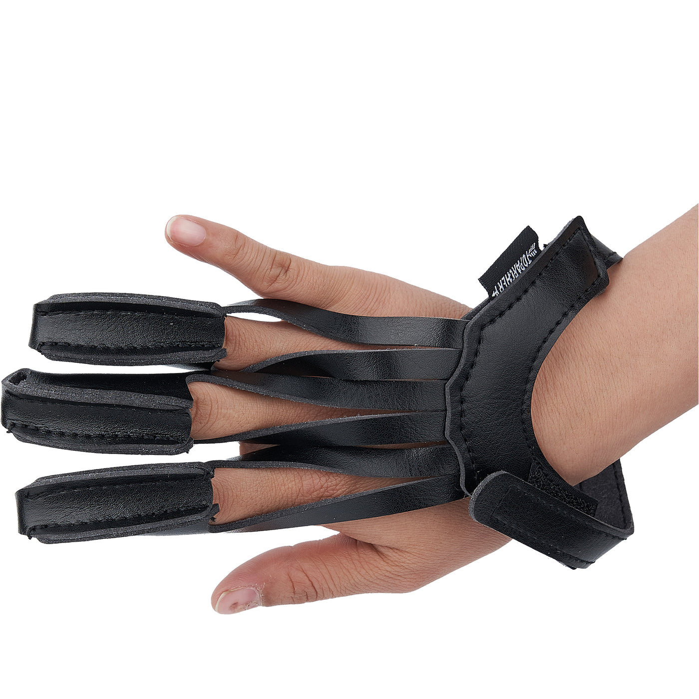 Black 3-finger Tab with Wrist Strap