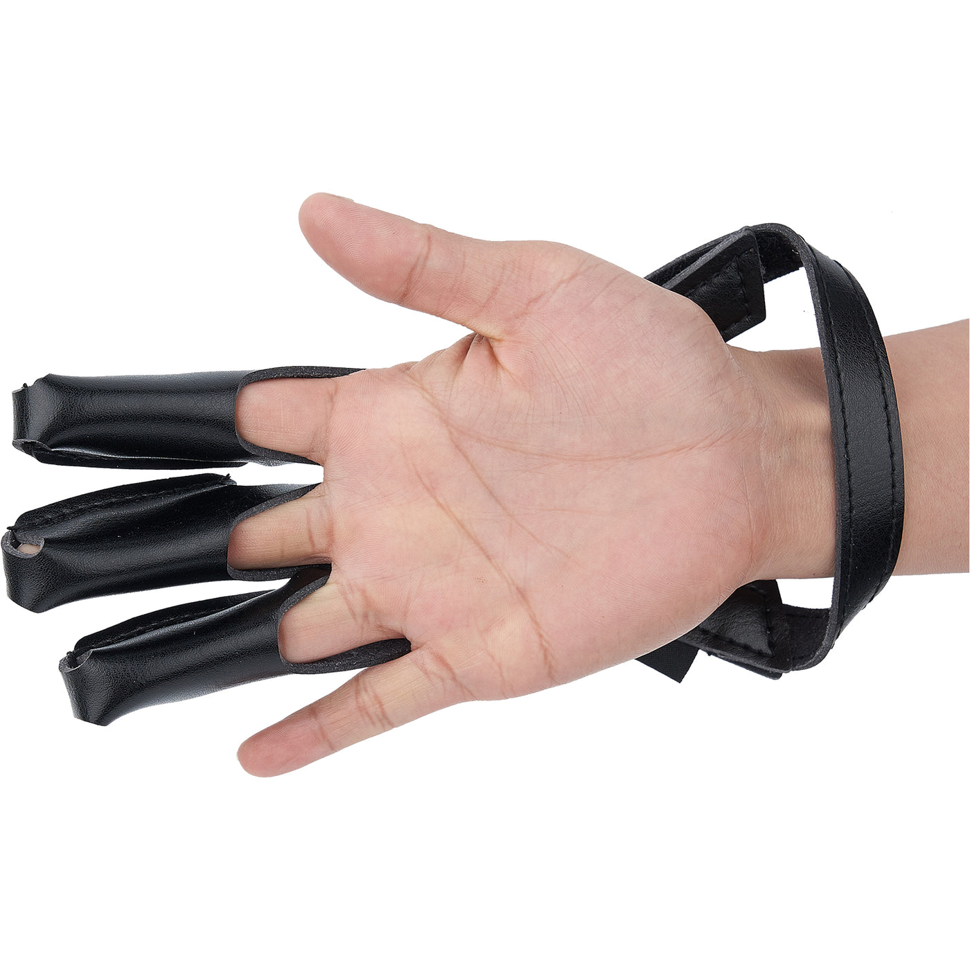 Black 3-finger Tab with Wrist Strap