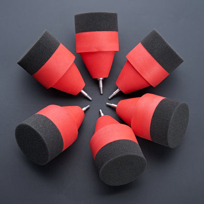 6x Red Sponge Foam Screw-in Arrowheads For Game Archery