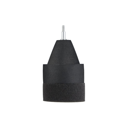 6x Black Sponge Foam Arrowheads