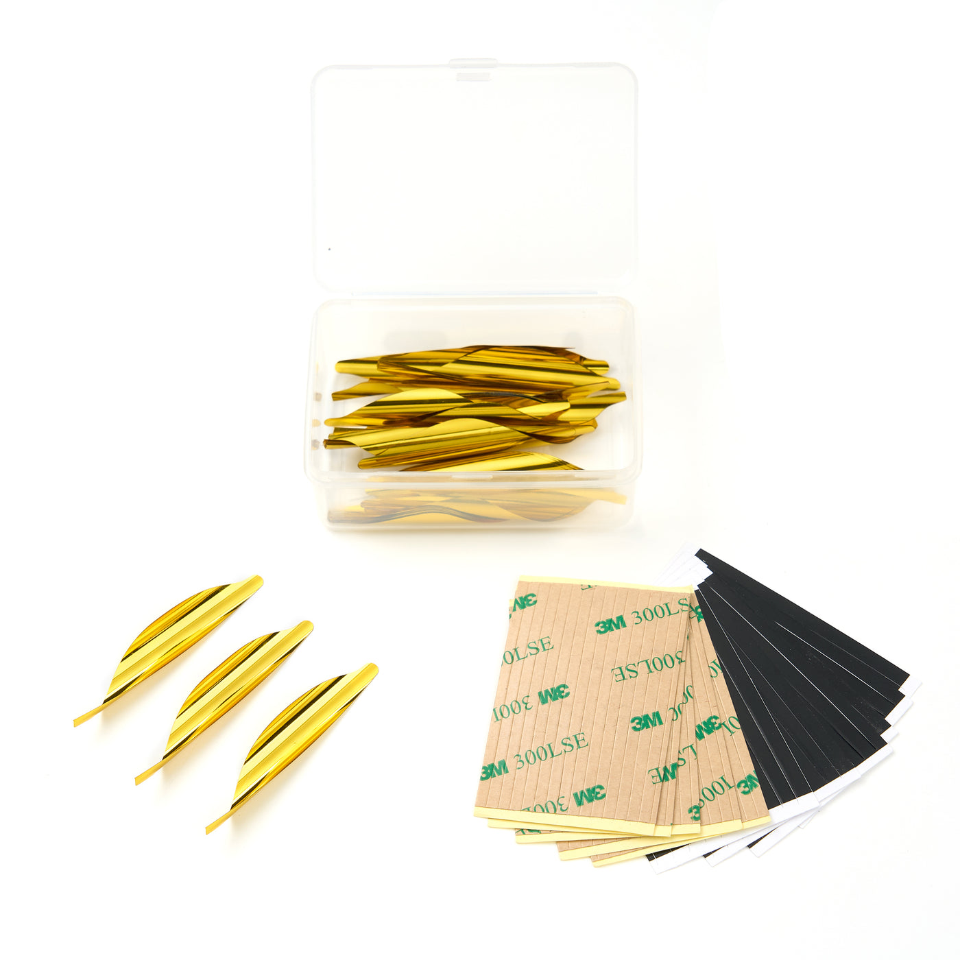 50x Vanes 1.8 inch Spiral Archery Feather Fletching