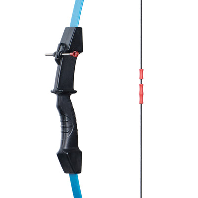 Kids Takedown Blue Archery Bow Single Pin Sight Finger Saver