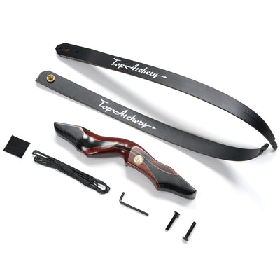 TopArchery Left/Right Handed LH/RH 60" Laminated Takedown Bow Wood