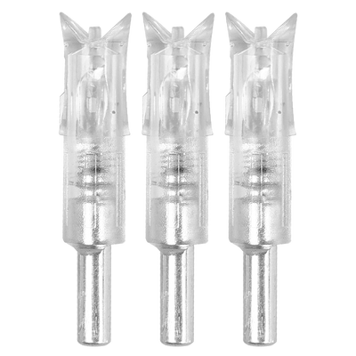 Crossbow Bolts Lighted Nocks for ID 7.62mm Archery Arrows Hunting Target Shooting