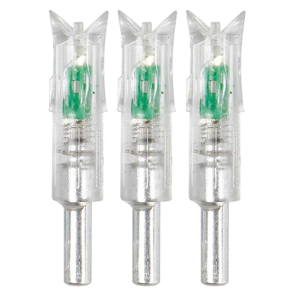 Crossbow Bolts Lighted Nocks for ID 7.62mm Archery Arrows Hunting Target Shooting