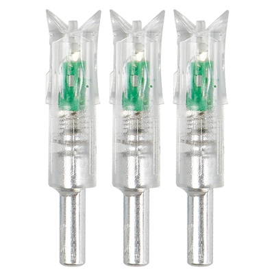 Crossbow Bolts Lighted Nocks for ID 7.62mm Archery Arrows Hunting Target Shooting