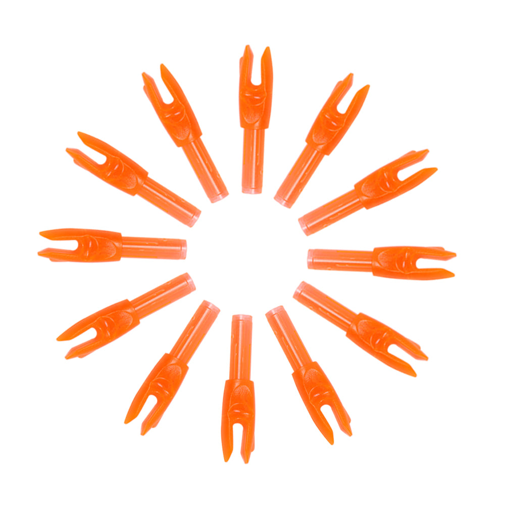 12x 4.2mm Transparent Press-in Nocks