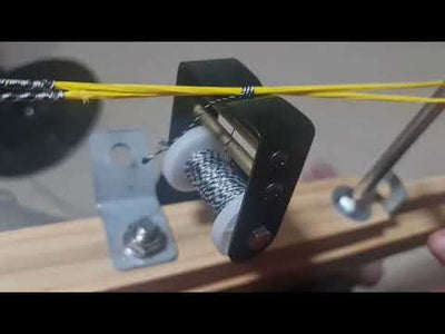 Huntingdoor Archery Bowstring Serving Thread Jig Cable Winder with 120 yard/110m Thread Wax