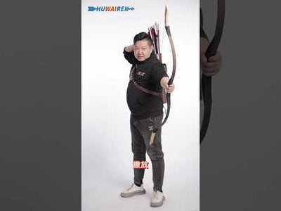 49" Longten Mongolian Recurve Bow Horseback Traditional Archery 30lbs