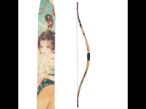 Traditional Handmade Longbow Horsebow Recurve Archery Bow Pattern Customization