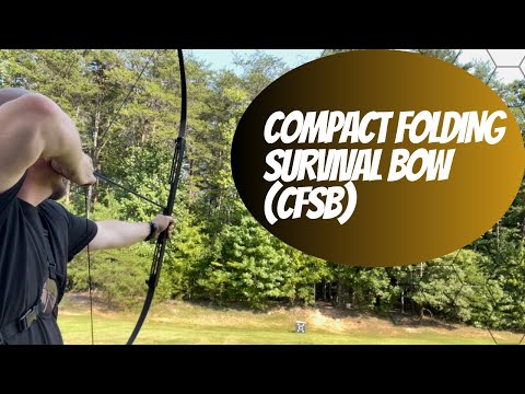 Survival Takedown Bow, Survival Bow Hunting, Folding Bow Survival