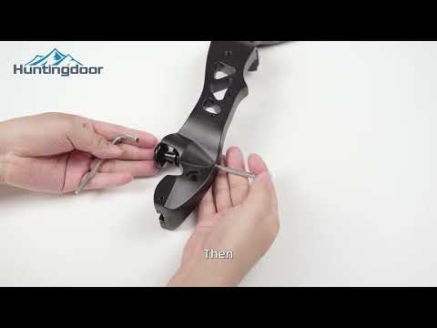 TopArchery 19" ILF Aluminum Riser Handle for Takedown Recurve Bow Archery Hunting Target