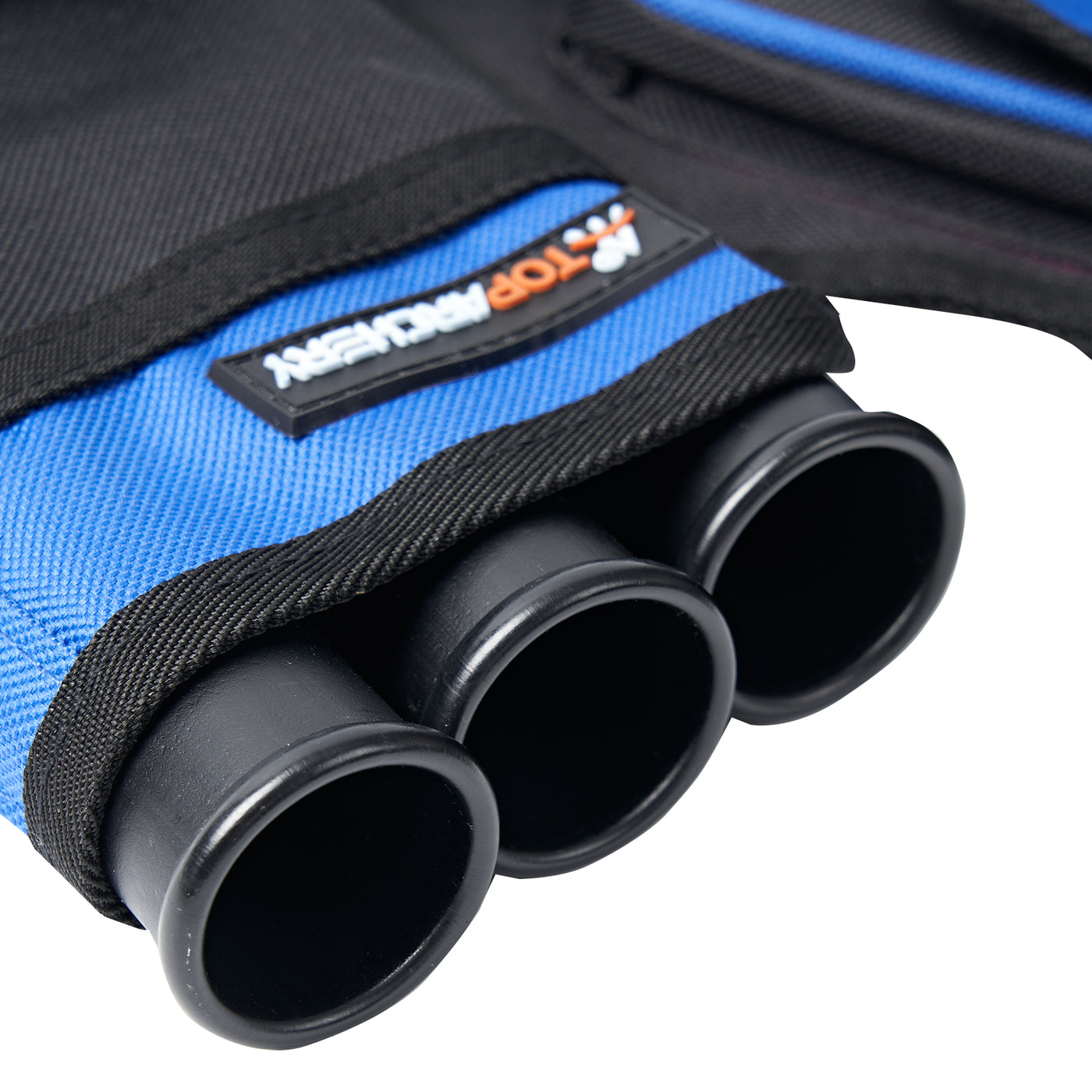 TopArchery 3-Tube Waist Arrow Quiver Archery Blue