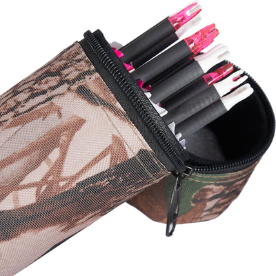 Camouflage Back Arrow Tube Quiver Archery