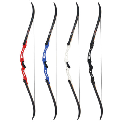 66" 20-40lbs Archery Takedown Recurve RH Bow Competition Training Target Shootig