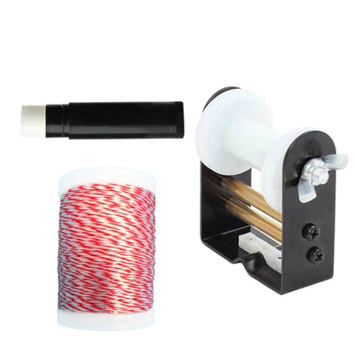 Huntingdoor Archery Bowstring Serving Thread Jig Cable Winder with 120 yard/110m Thread Wax