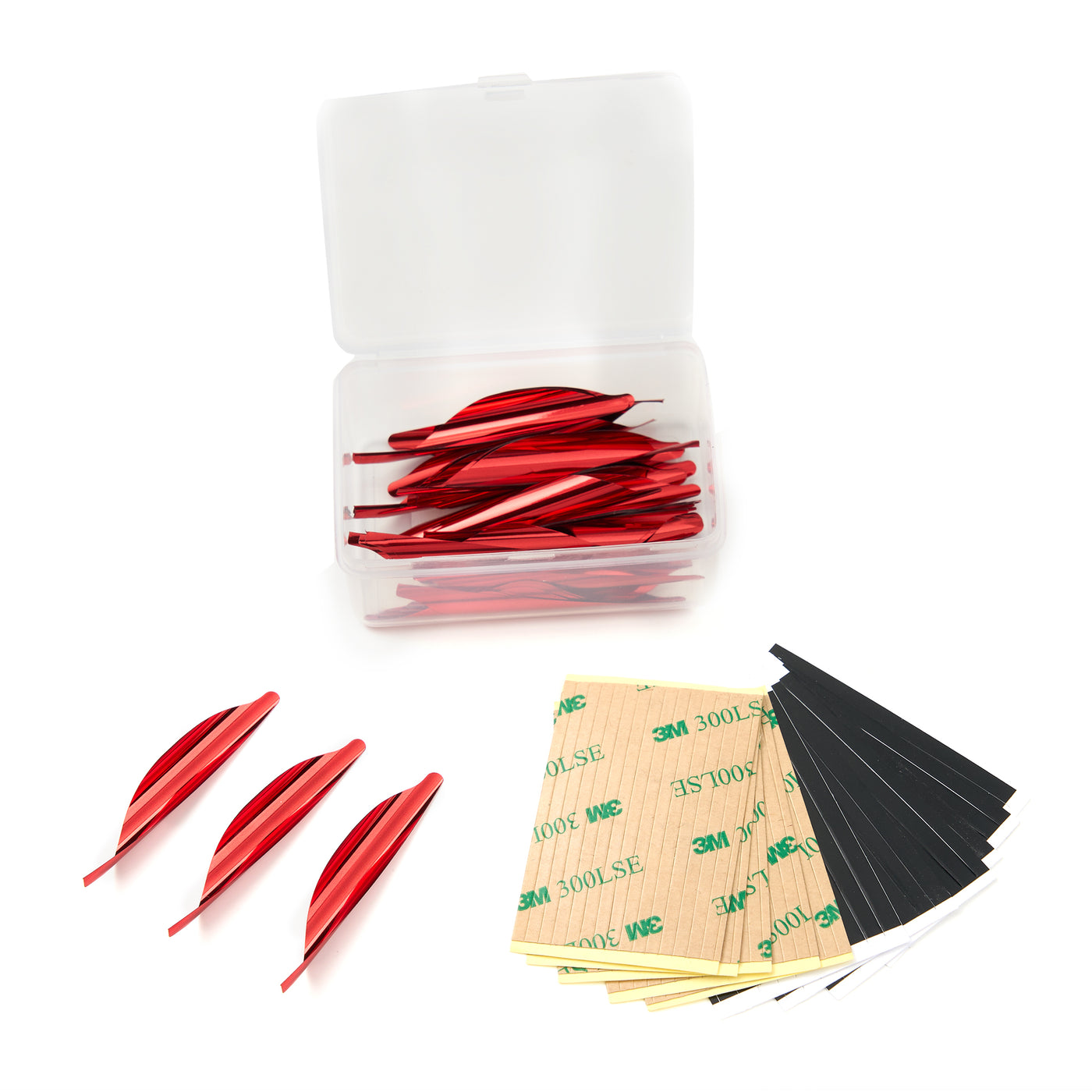 50x Vanes 1.8 inch Spiral Archery Feather Fletching