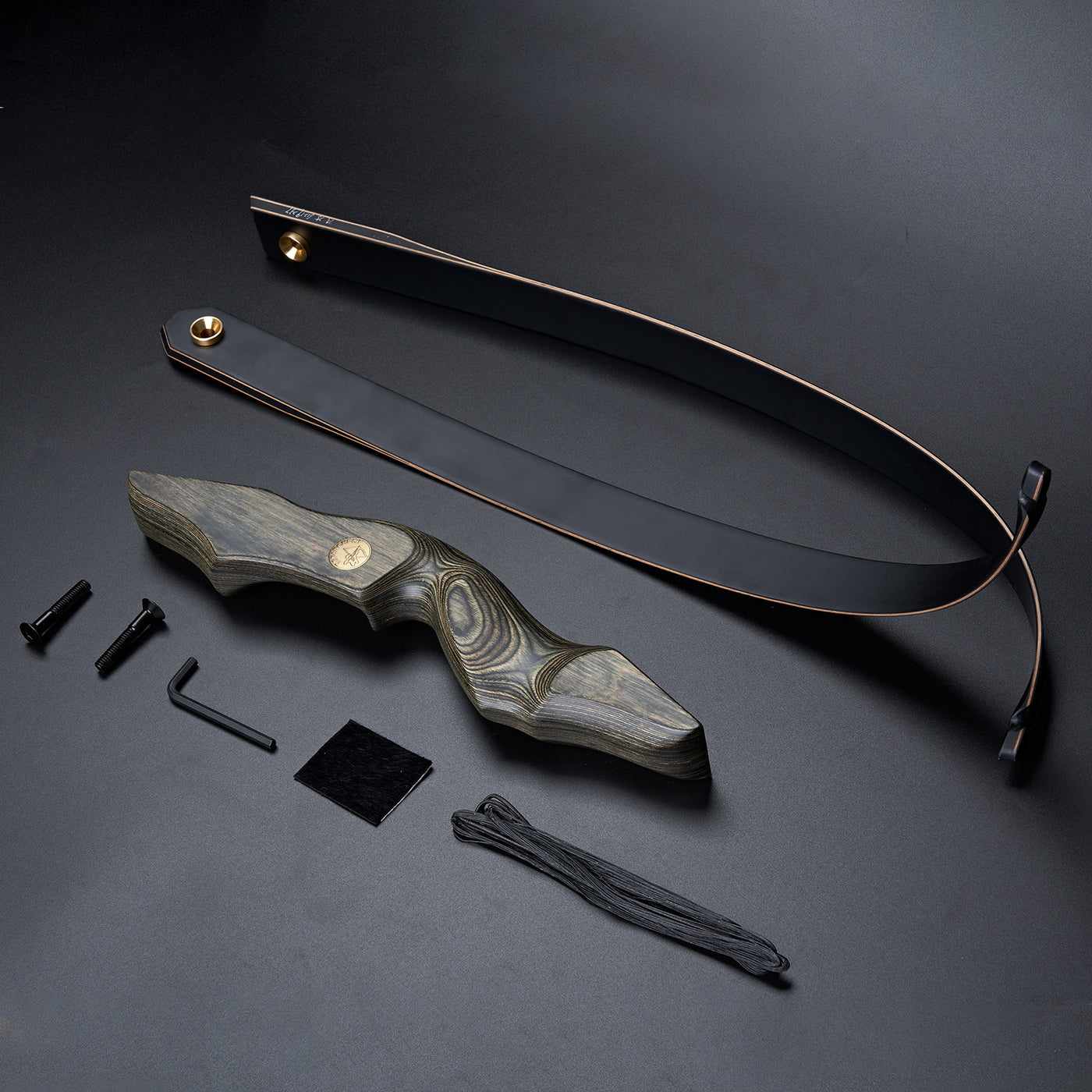TopArchery Left/Right Handed LH/RH 60" Laminated Takedown Bow Wood