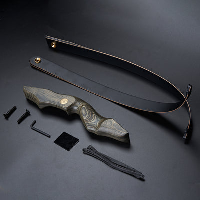 TopArchery Left/Right Handed LH/RH 60" Laminated Takedown Bow Wood