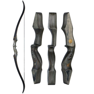 TopArchery Left/Right Handed LH/RH 60" Laminated Takedown Bow Wood