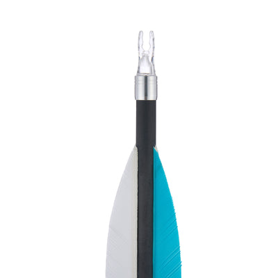 12x Pierce Nock Collar Explosion Proof Ring Metal ID 7.6mm Gold/Silver/Red