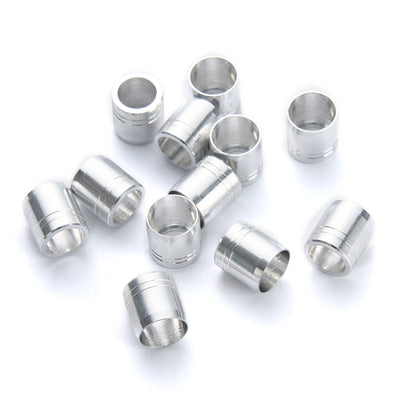 12x Pierce Nock Collar Explosion Proof Ring Metal ID 7.6mm Gold/Silver/Red