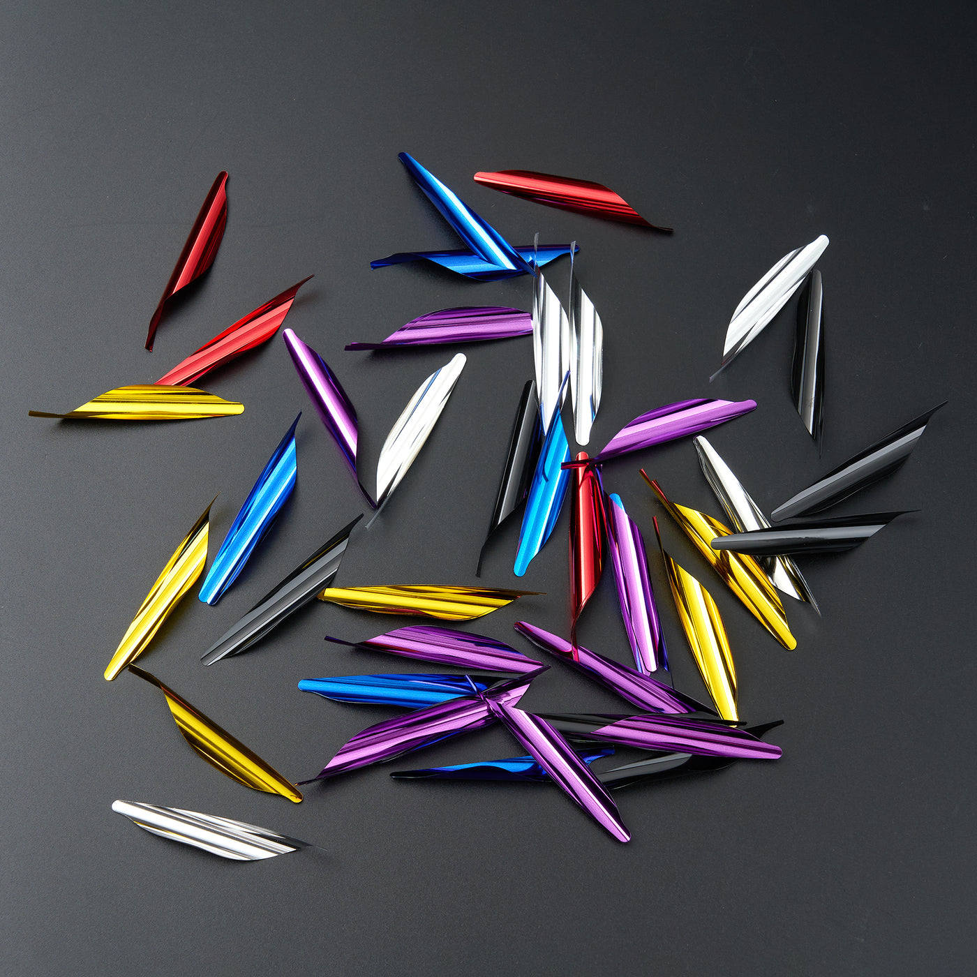 50x Vanes 1.8 inch Spiral Archery Feather Fletching