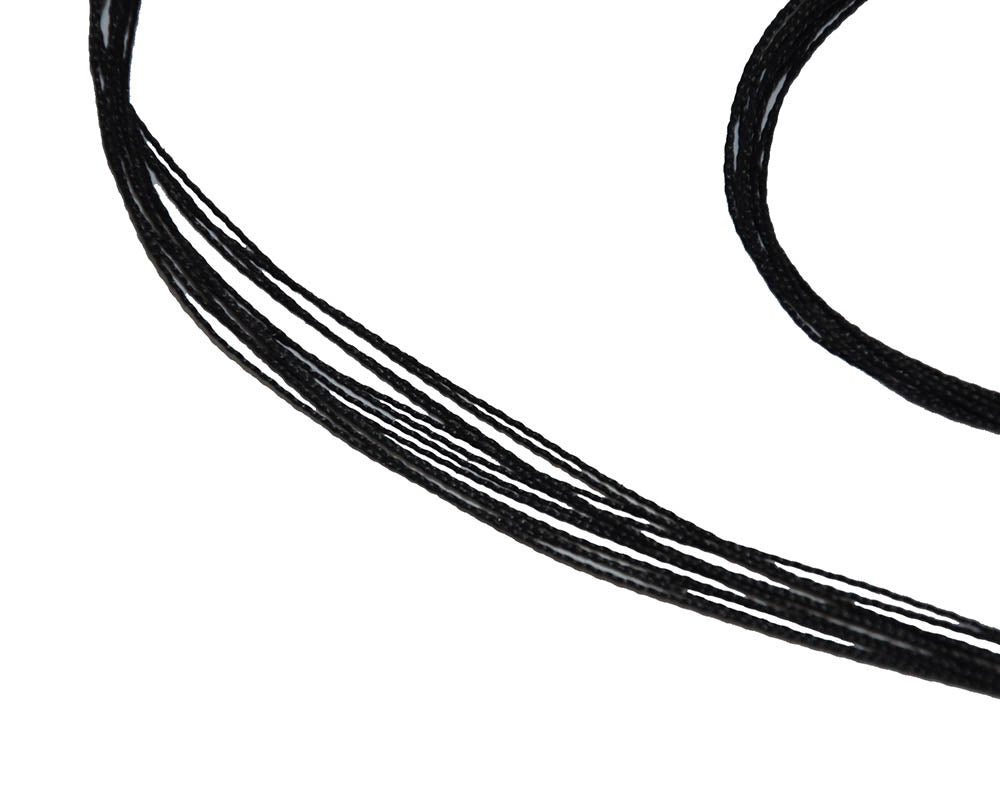 122cm 48" 12-strand Black String with Finger Saver