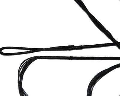 122cm 48" 12-strand Black String with Finger Saver