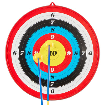 Kids Plastic Colorful 41x41cm Sucker Target Concentric Circles