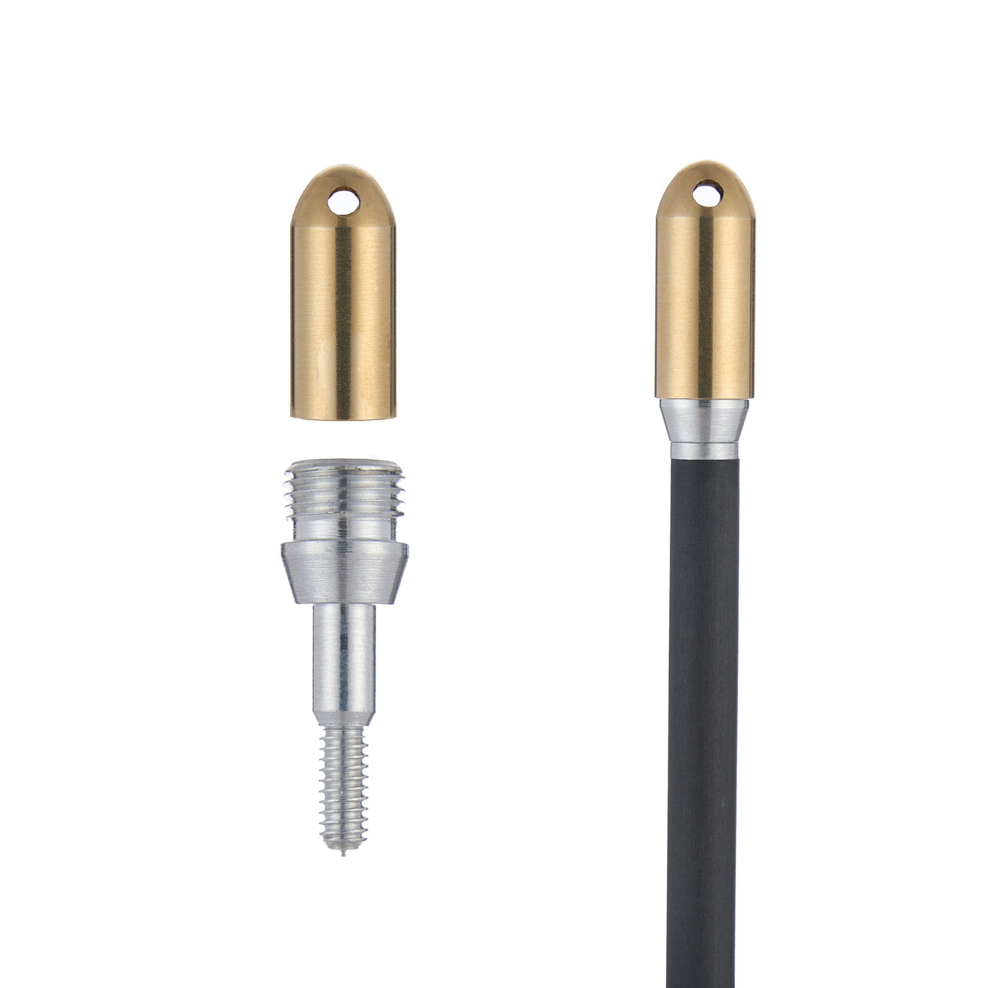 6x 140-grain Whistle Screw-In Arrowheads