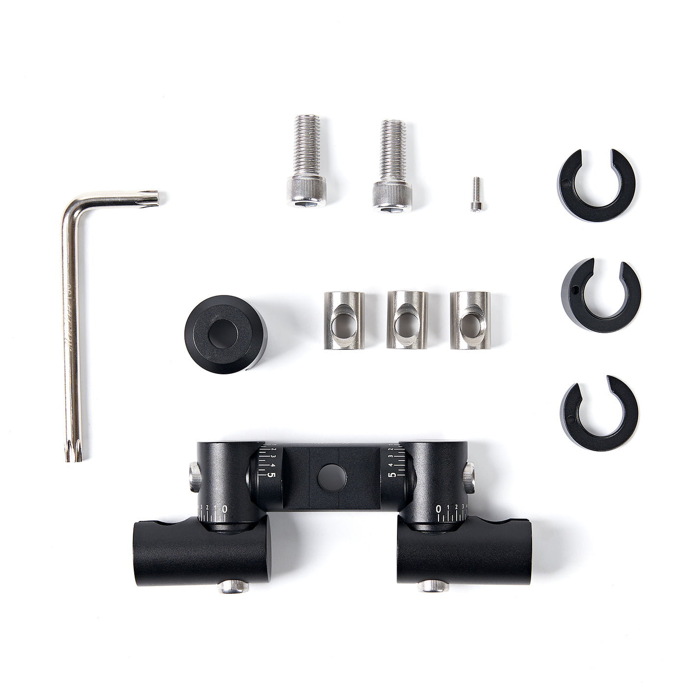 Black Double Side V Bar