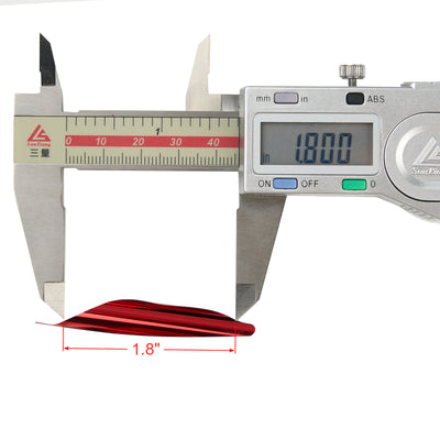 50x Vanes 1.8 inch Spiral Archery Feather Fletching