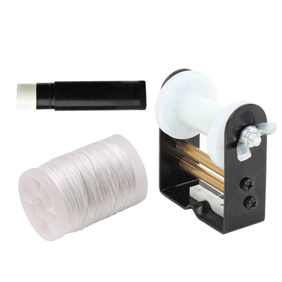 Huntingdoor Archery Bowstring Serving Thread Jig Cable Winder with 120 yard/110m Thread Wax