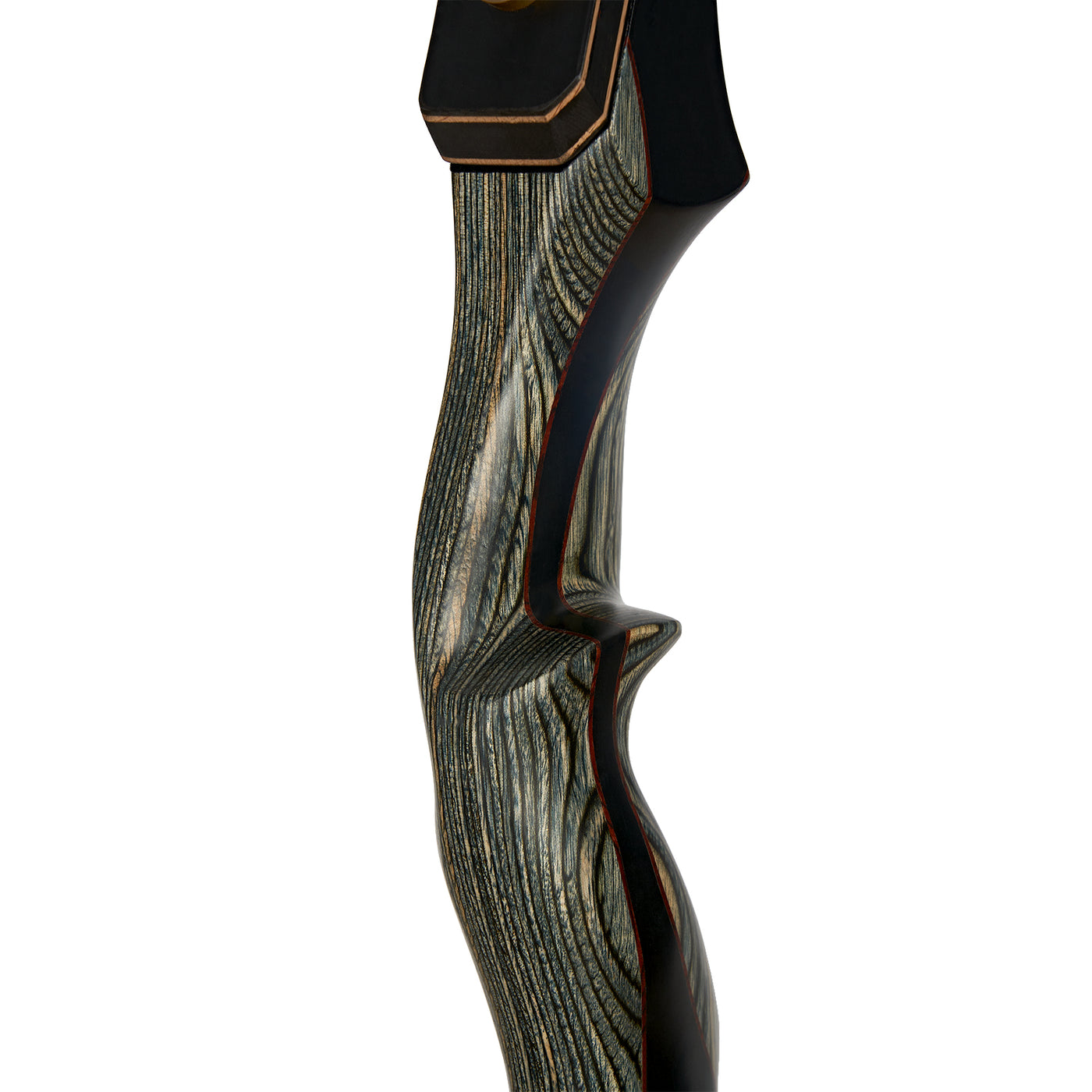 TopArchery Wood Handle Riser for Archery Takedown Bow Black/Green
