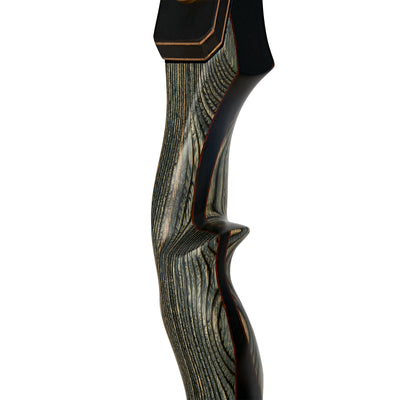 TopArchery Wood Handle Riser for Archery Takedown Bow Black/Green